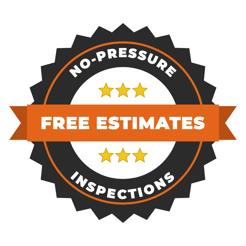 Free estimates and no-pressure inspections
